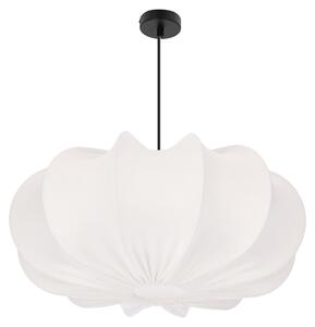 Lampada a sospensione di design CAFEE - 1xE27, 40W, 52cm, rotonda, nera / latte