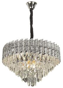 Lampada Cristal G055-CP 50cm CHROME