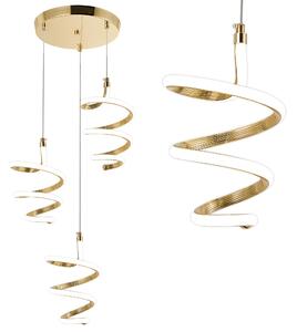 Lampada a sospensione LED G075-3CPR Gold