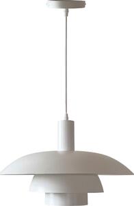 Lampada a sospensione moderna per isola cucina, bianca, rotonda, Ø38 cm, 1xE27, 60 W, FERRO Milagro