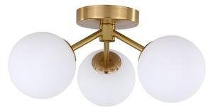Lampada da soffitto Dorado oro-bianca 3xG9x40W in metallo, dimensioni: 17x36x33 cm, IP20, Light Prestige