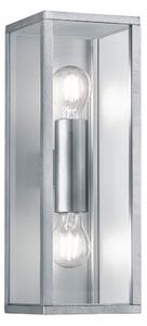 Lampada da esterno, applique GARONNE argento Trio 201860286