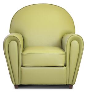 Poltrona Luxury in Pelle Primo Fiore Premium - Design Iconico