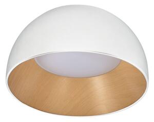 Lampada da soffitto rotonda a LED LIGURIA - 18 W, 4000 K (bianco diurno), 35 cm, marrone/bianco