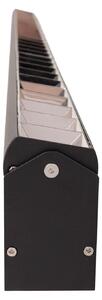 Lampada da soffitto a LED FLEX 15W 3000K 1355lm in alluminio nero, dimensioni: 8x58x5 cm, IP20, Maxlight