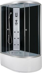Kerra | cabina doccia - 120x80x220cm - 4mm - doccia benessere - doccia a vapore