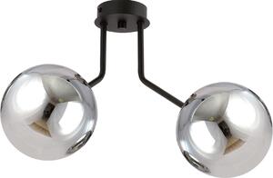 Lampada da soffitto Emibig 2xE14 40W NOVA 2 NERO/GRAFITE 1140/2