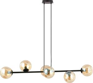 Lampadario Emibig 6xE14 40W ROSSI 6 BL/Miele 876/6