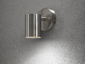Lampada da parete a LED per esterni, faretto da incasso per illuminazione di facciate, lampada da esterno in acciaio inossidabile da 9 cm