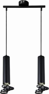 Lampada a sospensione TUBA 2X50W GU10 6/30 NERO 32-78650 Candellux