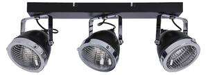 Faretto da soffitto CRAZY - 3xGU10, 15W, nero