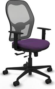 Sedia da ufficio Jorquera Piqueras y Crespo, modello 1D036N0, colore lilla