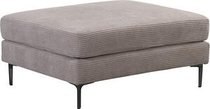 Home Deluxe Sgabello BELLANO Beige - 99 x 77 x 45 cm | Sgabello per divano, modulo per divano