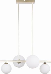 Lampada a sospensione KAMA 4X28W G9 in ottone 34-73426 Candellux