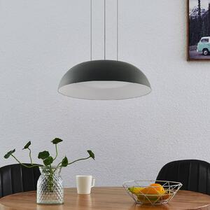 Lindby Juliven LED a sospensione, grigio, 50 cm