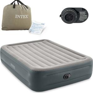 Materasso gonfiabile grande 203x152 cm con pompa incorporata INTEX 64126