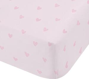 Lenzuolo con angoli per bambini rosa in microfibra per letto matrimoniale/per materassi alti 135x190 cm Soft as a Cloud – Catherine Lansfield