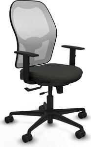 Sedia da ufficio Jorquera Piqueras y Crespo, modello 1D036N0, colore nero