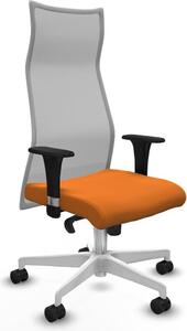 Sedia da ufficio Albacete XL, marca Piqueras y Crespo, modello B1C026N, colore arancione