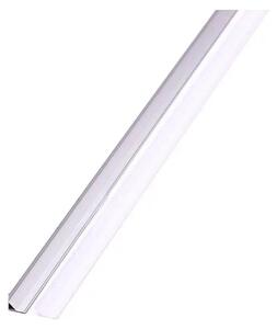 Striscia luminosa a plafone - Kit di montaggio con diffusore - Argento - IP20