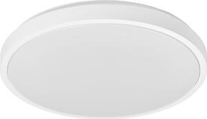 OSRAM ORBIS LONDON Plafoniera LED 480mm, bianca, 36W, 4150lm, colore della luce bianco caldo, distribuzione della luce molto omogenea, lunga durata, modulo LED installato permanentemente, rotonda, classe di protezione IP20, 3000K