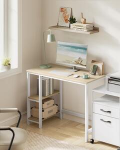 Scrivania VASAGLE, scrivania per computer, scrivania per ufficio, 100 x 50 x 76 cm, stile moderno
