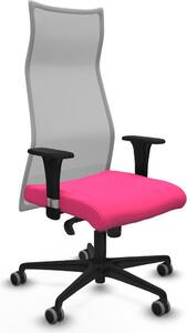 Sedia da ufficio Albacete XL, marca Piqueras y Crespo, modello B1C036G, colore rosa