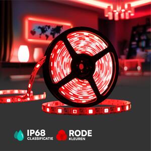 Striscia LED V-TAC - Moduli - Impermeabile IP68 - Codice colore: Rosso - 0,24W- 20 Lumen