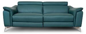 Divano Flow Relax Reclinabile in Pelle Primo Fiore – 2 posti Doppia Motorizzazione, Design Moderno