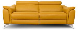 Divano Flow Relax Reclinabile in Pelle Primo Fiore – 2 posti Doppia Motorizzazione, Design Moderno