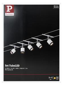 Paulmann 3981 - Set 5xLED/4W sistema a cavo completo TUBE 230V