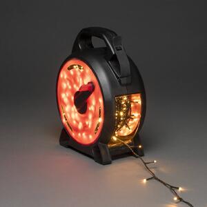 Konstsmide Christmas Ghirlanda luminosa LED Micro ambra 400 fiamme 27,93 m