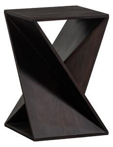 Tavolino in acacia massiccia 41x41 cm Ikem – WOOOD
