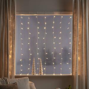 Konstsmide Christmas Tenda luminosa LED, 120 luci, bianco caldo