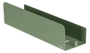 Mensola da bagno senza foratura verde in acciaio inox con aggancio Turbo-loc Lizan – Wenko