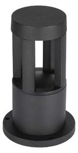 V-TAC VT-830 lampada led da giardino 10W fissaggio a terra 25cm nero IP65 bianco caldo 3000K - SKU 8322