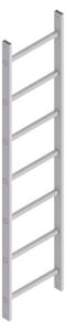 Hymer Scala in alluminio a 7 pioli, lunghezza 1,96 m