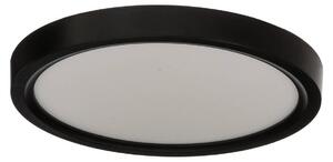Lindby Plafoniera LED Pravin, Ø 23 cm, CCT, nero