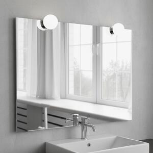 Lampada LED da Specchio Rotonda 3W IP54 - Da cornice o filo lucido Colore Bianco Naturale 4.000K