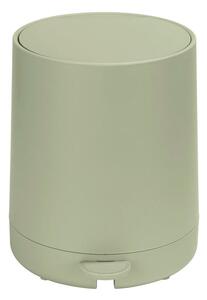Cestino per la spazzatura verde in plastica con pedale 5 l Fablo – Wenko