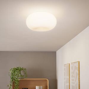 EGLO Plafoniera soffitto Optica, dimmerabile, Bianco / Opale, Corridoio, Metallo, Moderno, Plafoniera