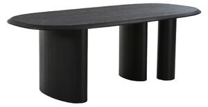Tavolo da pranzo con piano effetto frassino 100x220 cm Tirano - House Nordic