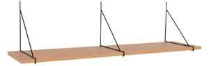 Mensola effetto frassino in colore naturale 120 cm Chiba - House Nordic