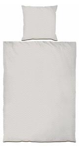 Lenzuolo singolo in cotone satin beige 140x220 cm Mini - Mette Ditmer Denmark
