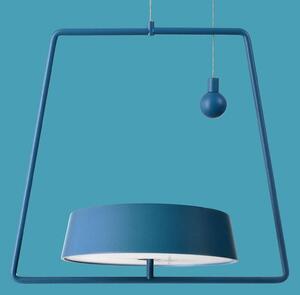Deko-Light Lampada LED sospensione Miram accu, dimming, blu