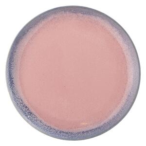 Piatto rosa chiaro in gres ø 26,5 cm Paula – Bloomingville