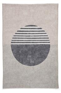 Runner in misto cotone grigio lavabile 60x170 cm Whisper - Think Rugs