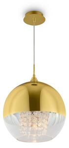 Lampada pendente Pendant in Metallo Fermi Oro