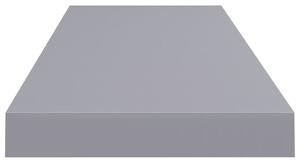 VidaXL Scaffale a Parete Grigio 80x23,5x3,8 cm in MDF