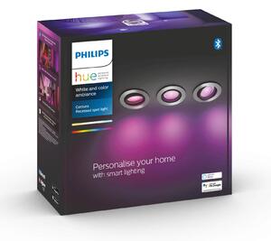 Philips Hue Centura spot incasso rotondo 3x, allum